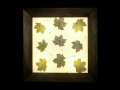 Plafon sufitowy - zielone liście klonu