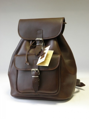 Plecak z naturalnej skóry - JUCHT, model 0085