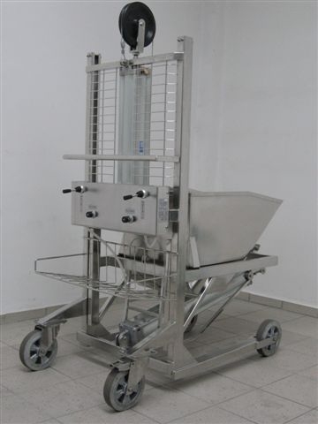Produkcja specjalistycznych wózków ze stali kwasoodpornej