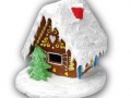 Pierniki świąteczne - domek biały