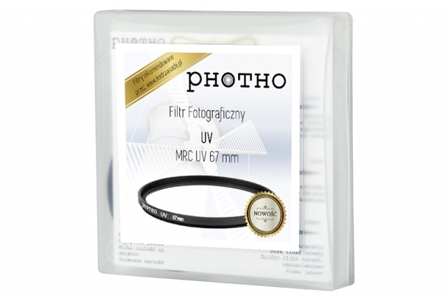 Filtr fotograficzny UV PHOTHO MRC 67 mm