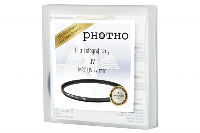Filtr fotograficzny UV PHOTHO MRC 77 mm