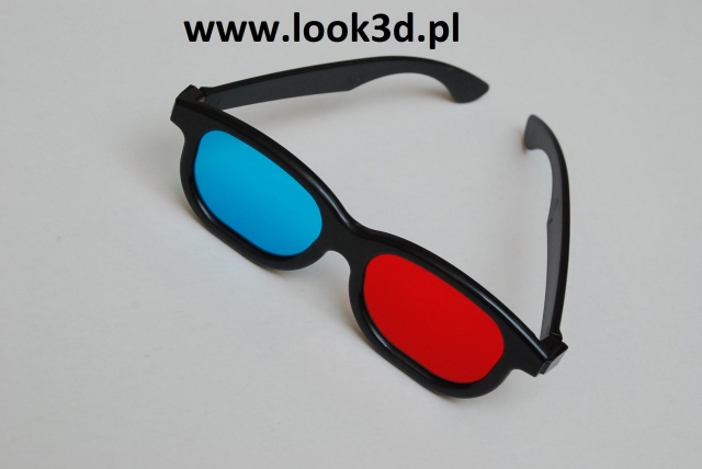 okulary 3d plastikowe